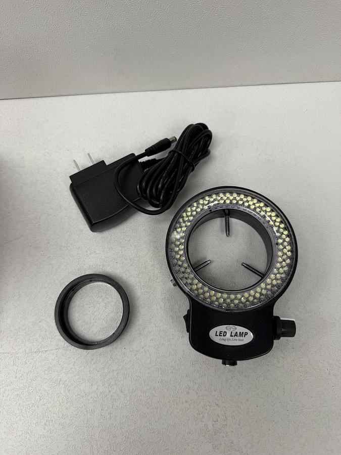 Used Vision Scientific Adjustable 144 LED Ring Light Illuminator MIC-209 GHC-24