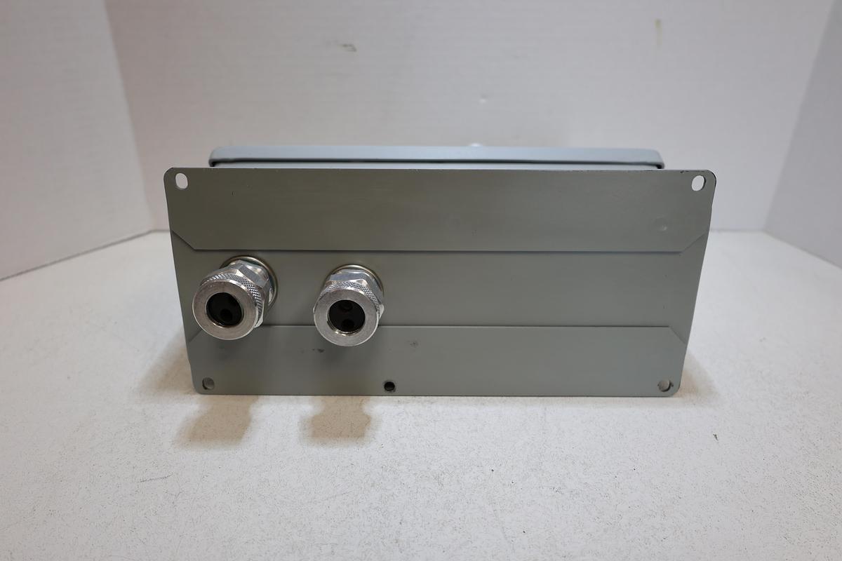 Used Allen-Bradley Industrial Control Box Job Abort Restart Rev/For Selector