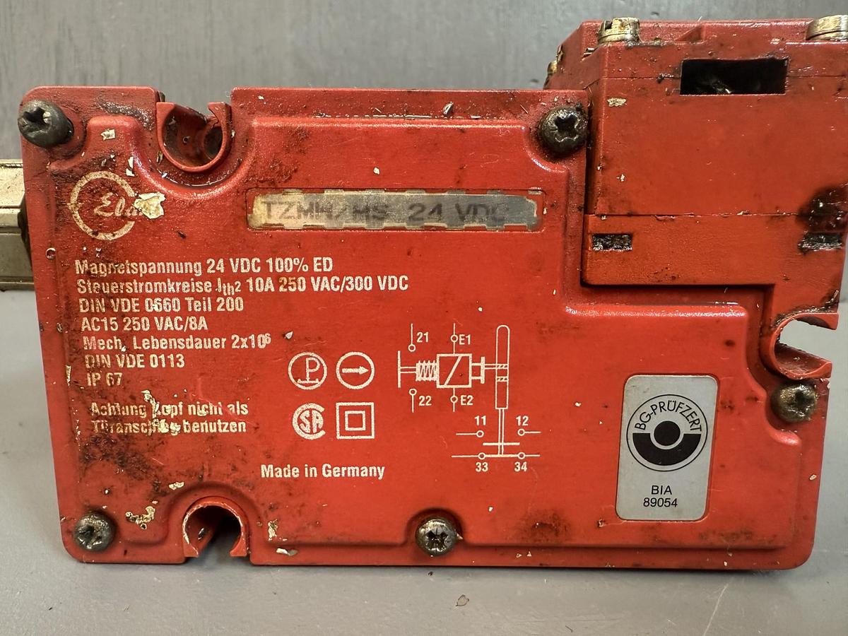 Used  Safety door lock switch TZMW /MS 24VDC GHB-40