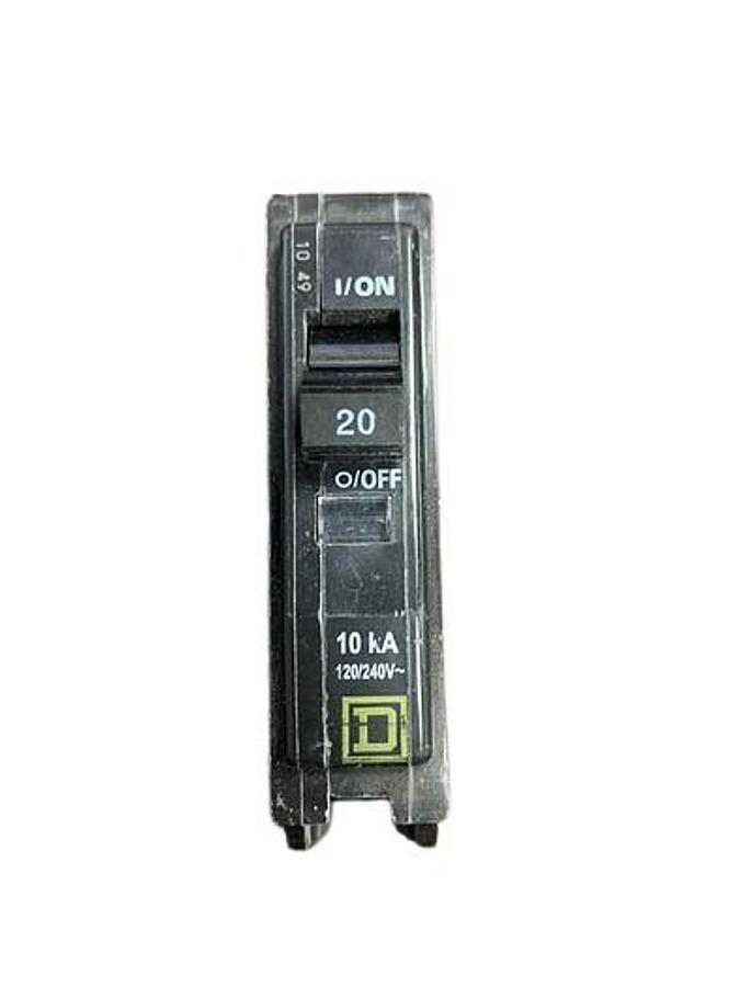 Used 3 Pack Square D 20 Amp Circuit Breakers