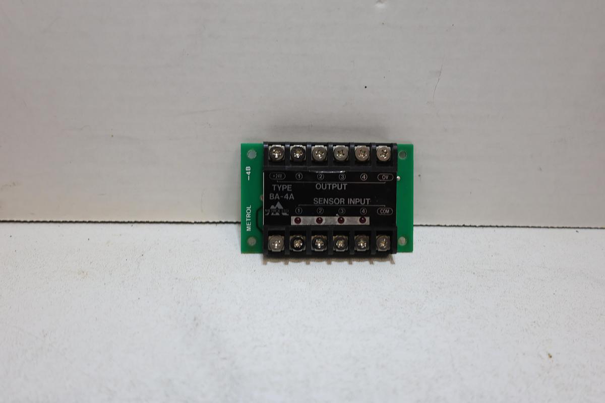 Used Metrol BA-4A / TE-4L-B CNC Tool Touch Sensor Interface Board – Used