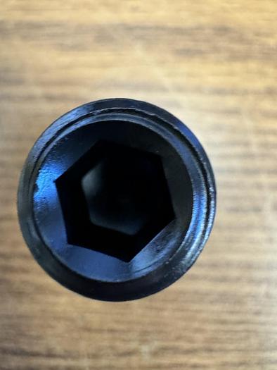 Used Lot 5/8-11x2" Cup Point Alloy Steel Hex Socket Set Screws 5 Per Lot GHGC-D18