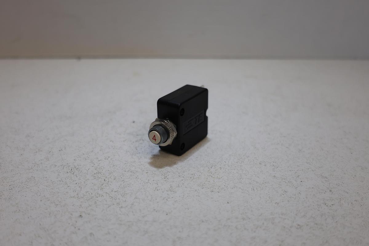 TE Connectivity W58-XB1A4A-4 4A Thermal Circuit Breaker Panel Mount NEW