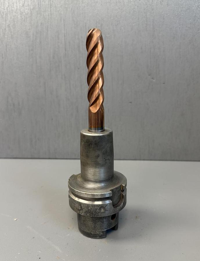 Used BRINEY HSK63ASF-062-315 Shrink Fit Tool Holder GHA-GS54