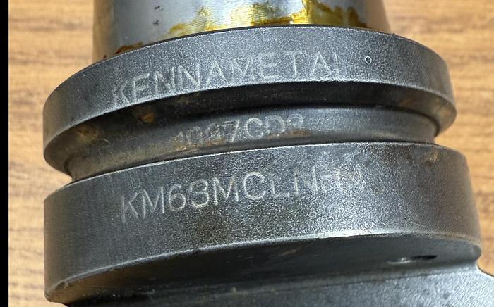 Used Kennametal KM63 Indexable Turning Head 60mm Pro KM63MCLNR4