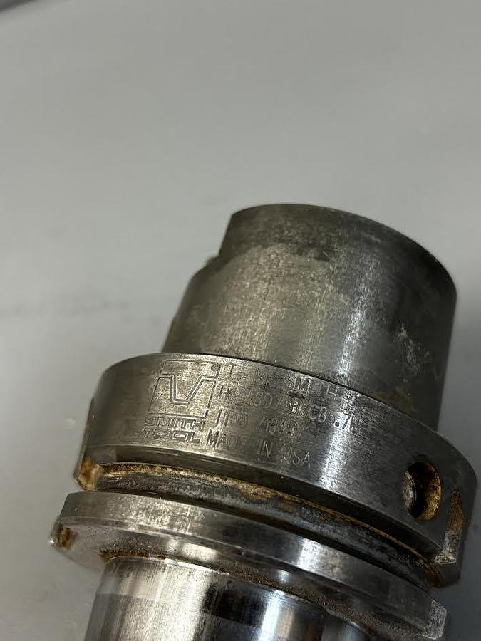 Used Smith Tool HSK63A Shrink Fit Tool Holder H63ASD75BSC85.7M GHA-152