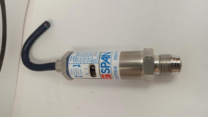 Used Span Instruments SPT300 Series Transducer 250PSIA GH503
