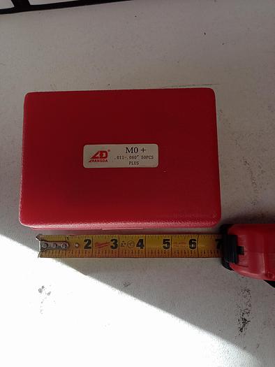 Used Hangda M0+ .011- .060 Pin Gage 50Pcs GH506