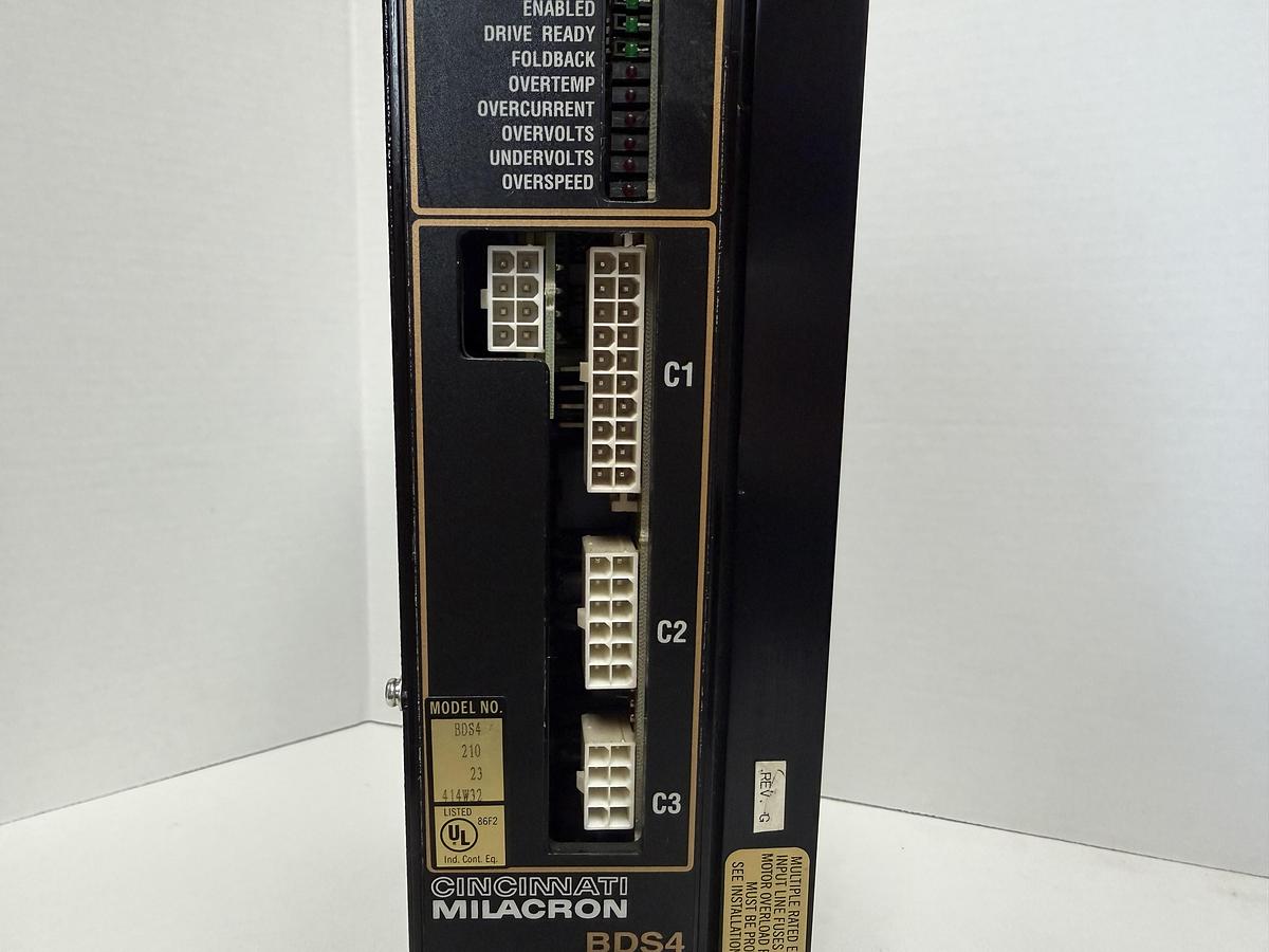 Used Cincinnati Milacron Vickers BDS4-210-23-414W32 Servo Drive GHA-51 
