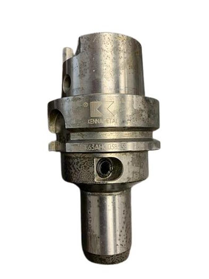 Used Kennametal HSK63AHC038338 Hydraulic Tool Chuck