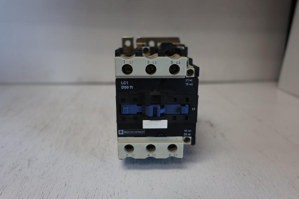 Used Terlemecanique LC1D5011 Contactor – Industrial Control Component GHA 181