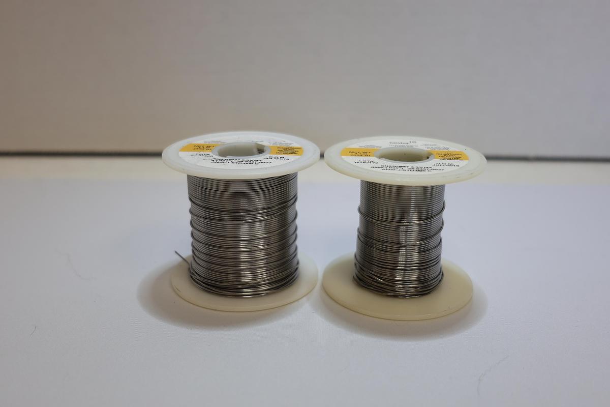 Used Kester 44 Rosin Core Solder SN63PB37 .031" 1lb Spools Lot of 2