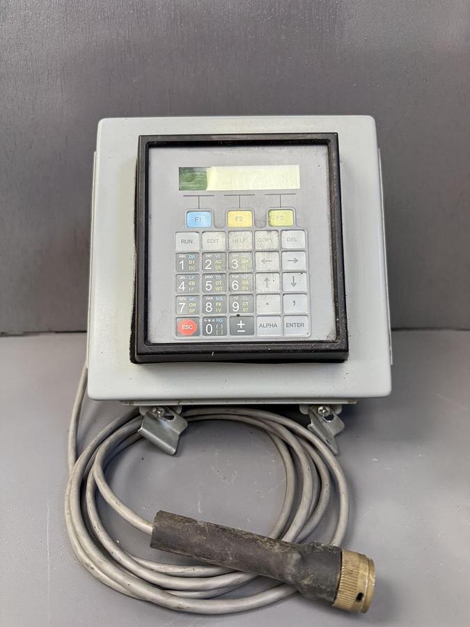 Used Hoffman Industrial Enclosure With Danaher Motion FP220 Keypad GHA-40