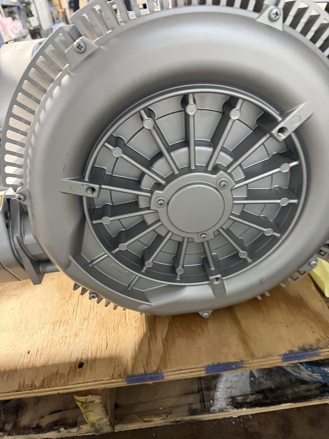 Used Fuji Electric 2VFB50-6.16-7W Regenerative Blower, 2 in., 6.16 HP, 3 Ph