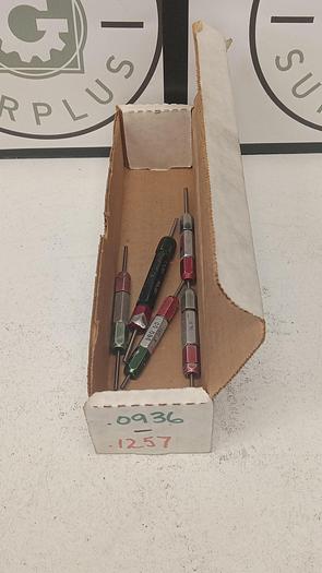 Used Lot of 37 Regal Go No Go Gages .038-.1257 GH506