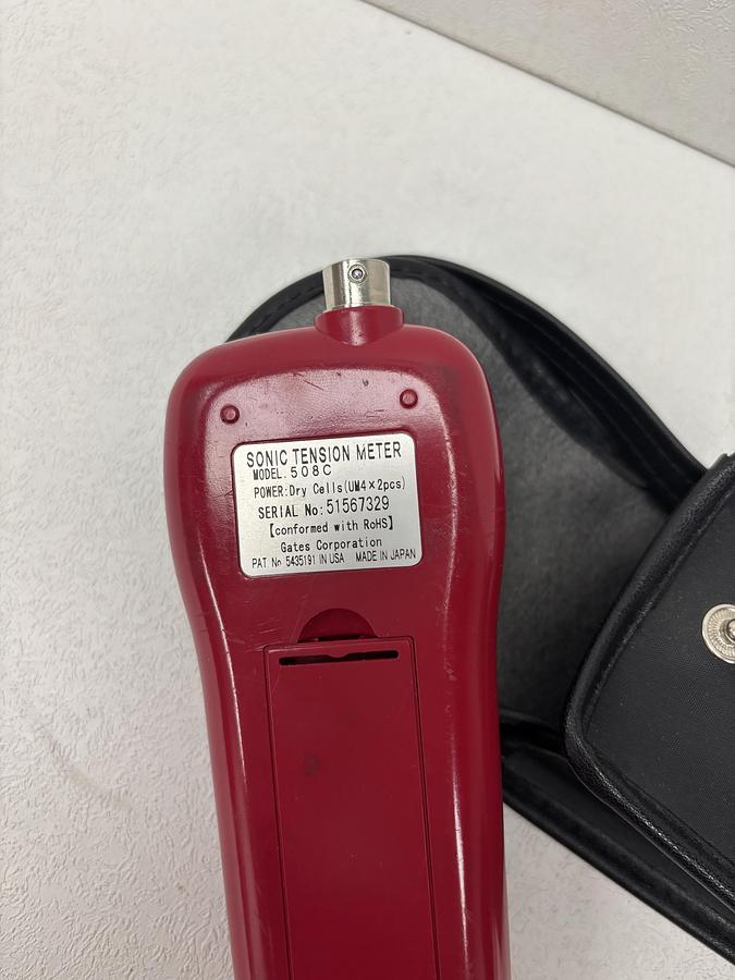 Used Gates Powering Progress Sonic Tensioner Meter 508C GHC-29