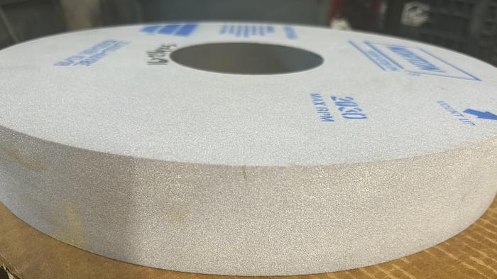 Used Norton 16" X 2-1/4" X 5" Grinding Wheel - 32A100-K8VBE - GHC-1