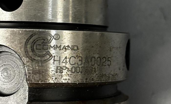 Used COMMAND TOOLING SYSTEMS H403A0025 TOOL HOLDER GHA-SS4