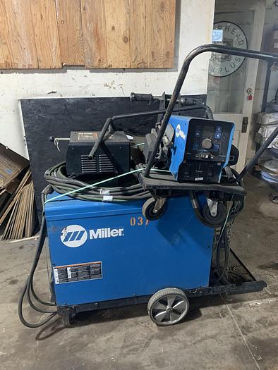 Used Miller Deltaweld 652 Dc Power Source With 70 Series 24V Wire Feeder GHC-co#4