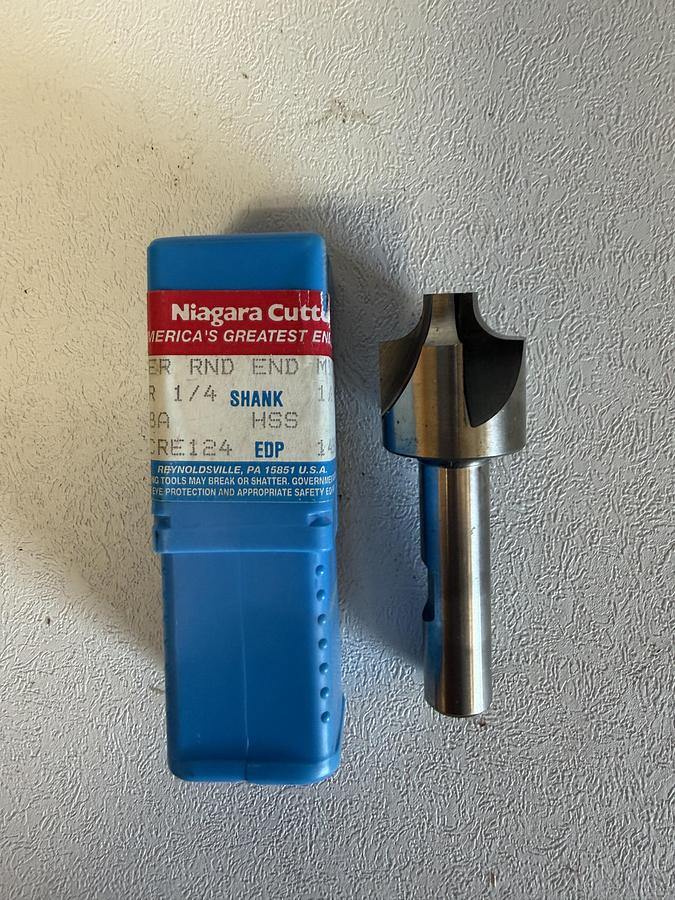 Niagara Cutter 14260Corner RND End Mill   Shank 1/2 