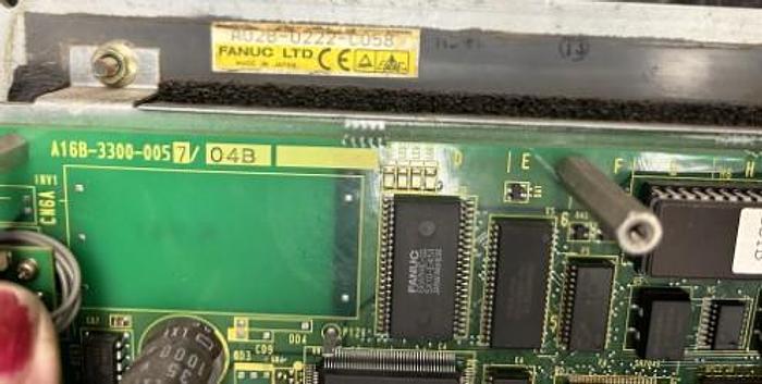 Used Fanuc A02B-0222-C058 Operator Panel LCD Unit - GHC-14