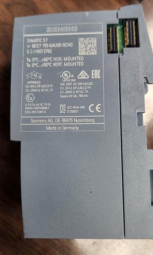 Used Siemens Simatic S7 ET200SP 6E7195-6AU00-0CN0 - GHA-49