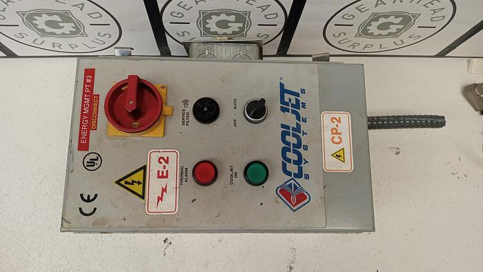 Used CoolJet Systems 2079 Control Panel GH88