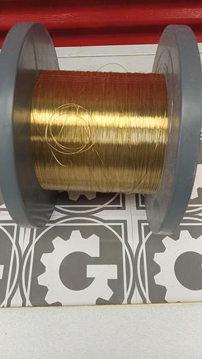 Used Sumi Pac Prem. Brass Wire .250mm x 1.5 lbs SBS-25H Hard 1000 Tensile - GHA-61