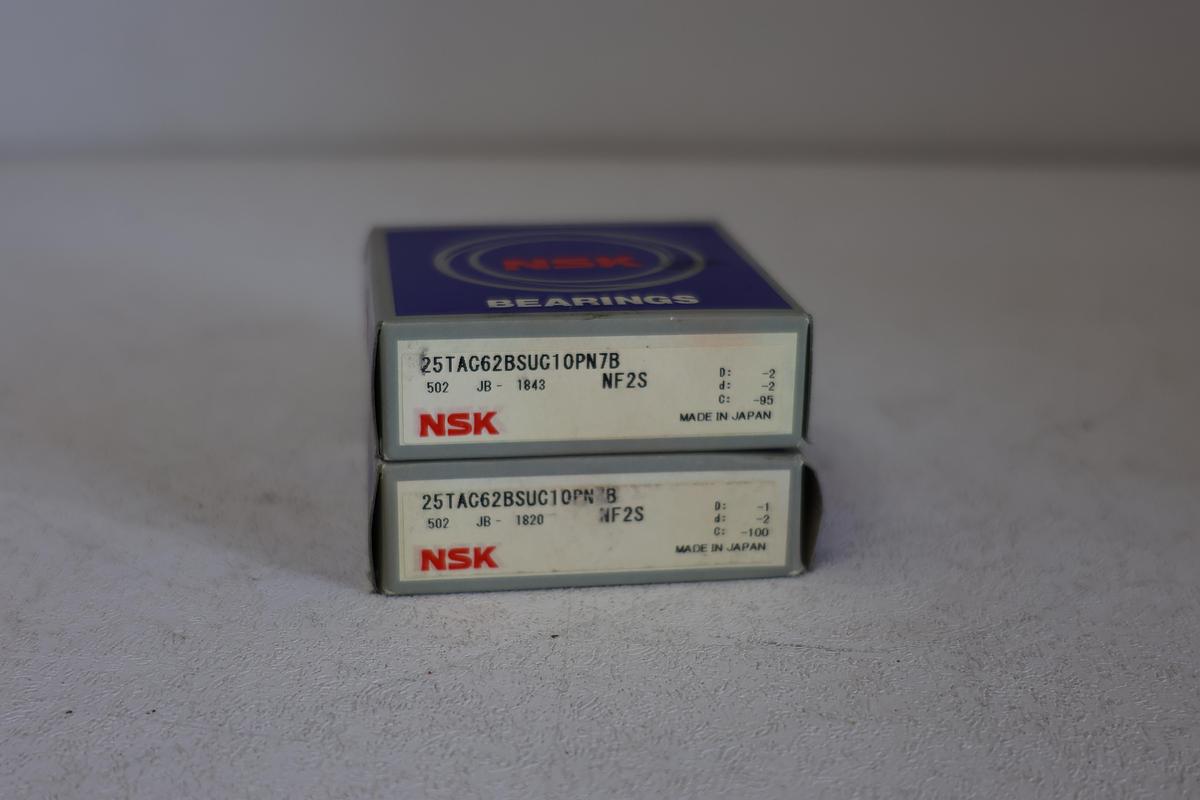 NSK 25TAC62BSUC10PN7B Precision Angular Contact Ball Bearing