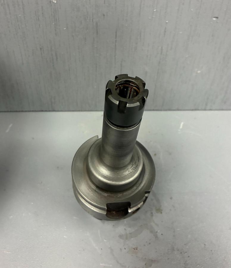 Used HSK-A63 ER16X120 M G2.5 20K RPM Collet Chuck Tool Holder HSKA63 GHC-7