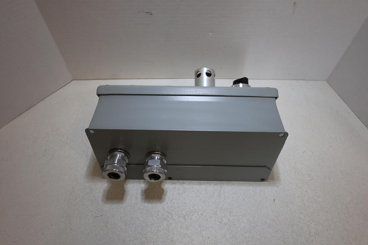 Used Allen-Bradley Industrial Control Box Job Abort Restart Rev/For Selector