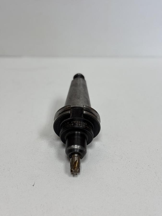 Used Briney V40E-037-250 Cat 40 End Mill Tool Holder CV40EM2.50-0375 GHC-31
