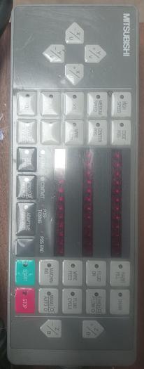 Used Mitsubishi Wire EDM Model DWC110SA Hand Pendant Control Unit - GHB-45