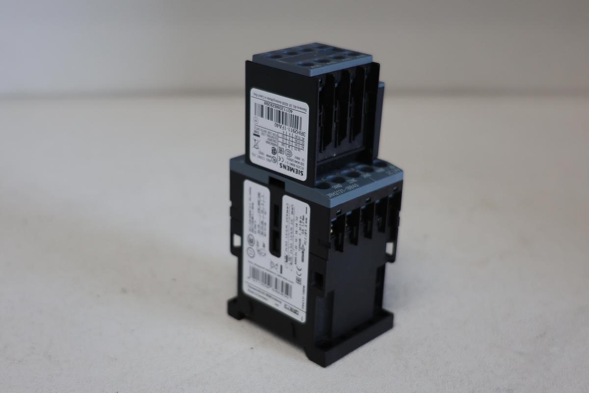 Used Siemens Industrial Electrical Components – 3RH2131-1BB40 / 3RT2916-1DG00 / 3RH2911-1FA40