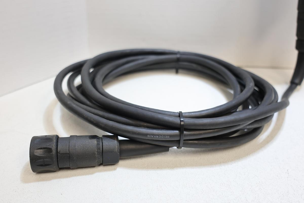 Used Heidenhain HR 410 Handwheel Pendant 16ft Cable 12-Pin Male ID 296469-53