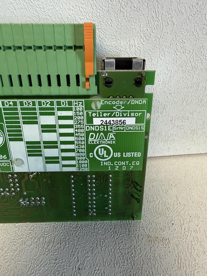 Used Dina Elektronik DNDS1E Encoder DNDA Circuit Board GHA-22