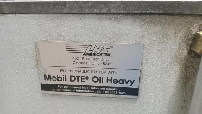 Used LNS SuperHydroBar Hydraulic Feeder Unit GH0-0