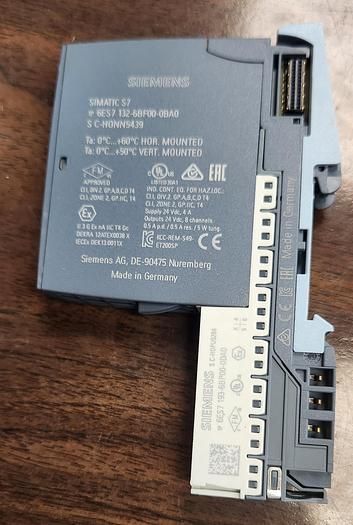 Used 6ES7132-6BF00-0BA0 SIEMENS SIMATIC S7 Module - GHA-49