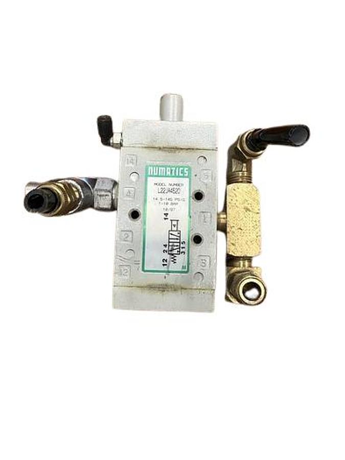 Used NUMATICS L22JA4520 14.5-145 PSGI Pneumatic Valve