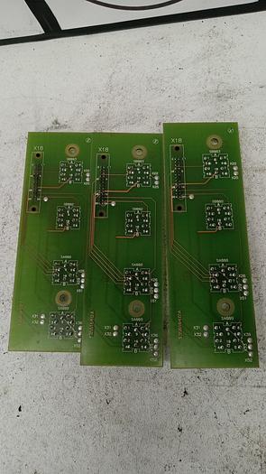 Used Lot of 3 Charmilles Roboform 550 Circuit Boards For Switches 135010412A GHD