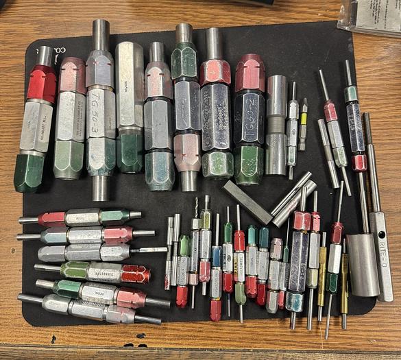 Used Assorted Regal Go No Go Gages