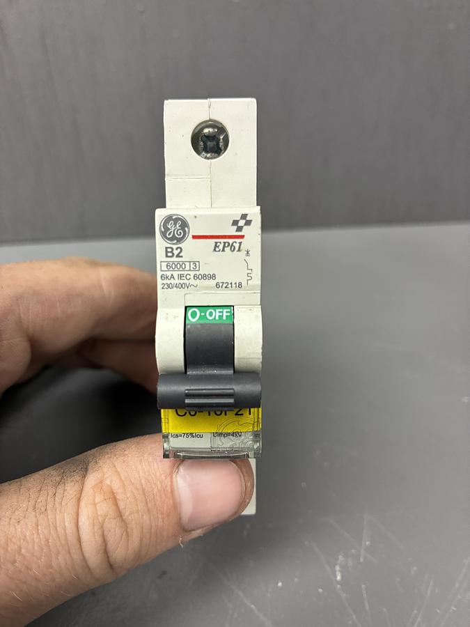 Used AEG EP61 B2 6000 672118 Circuit Breaker GHC-7