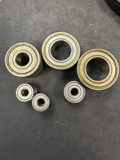 Used Assorted Sealed Bearings Size in Description GHGC-D19