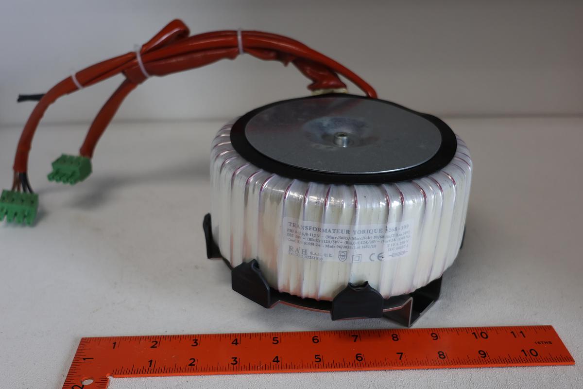 Used RAH S.A.R. Toroidal Transformer – Model 2268-399 – 1340VA – 250V