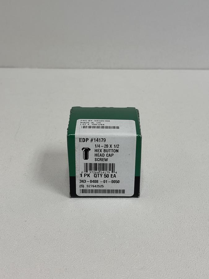 Used 50 PCS – Decorah 1/4-20 x 1/2 Torx Plus Button Head Cap Screws 353-0408-01-0050 GHA-151