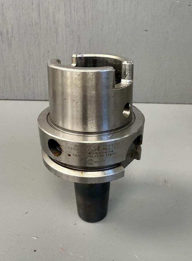 Used Briney HSK63ASFC-025-315 Shrink Fit Tool Holder GHA-GS62