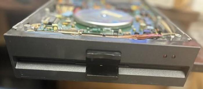 Used Hitachi FDD-412A Floppy Disc Drive Module - untested - GHA-44
