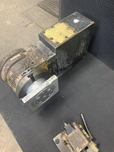 Used Nikken CNC-170 Rotary Table With Tailstock GHA-6