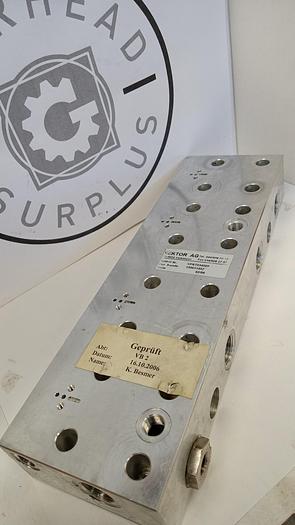 Used Vektor Ag VPST034509 Manifold Block GH503