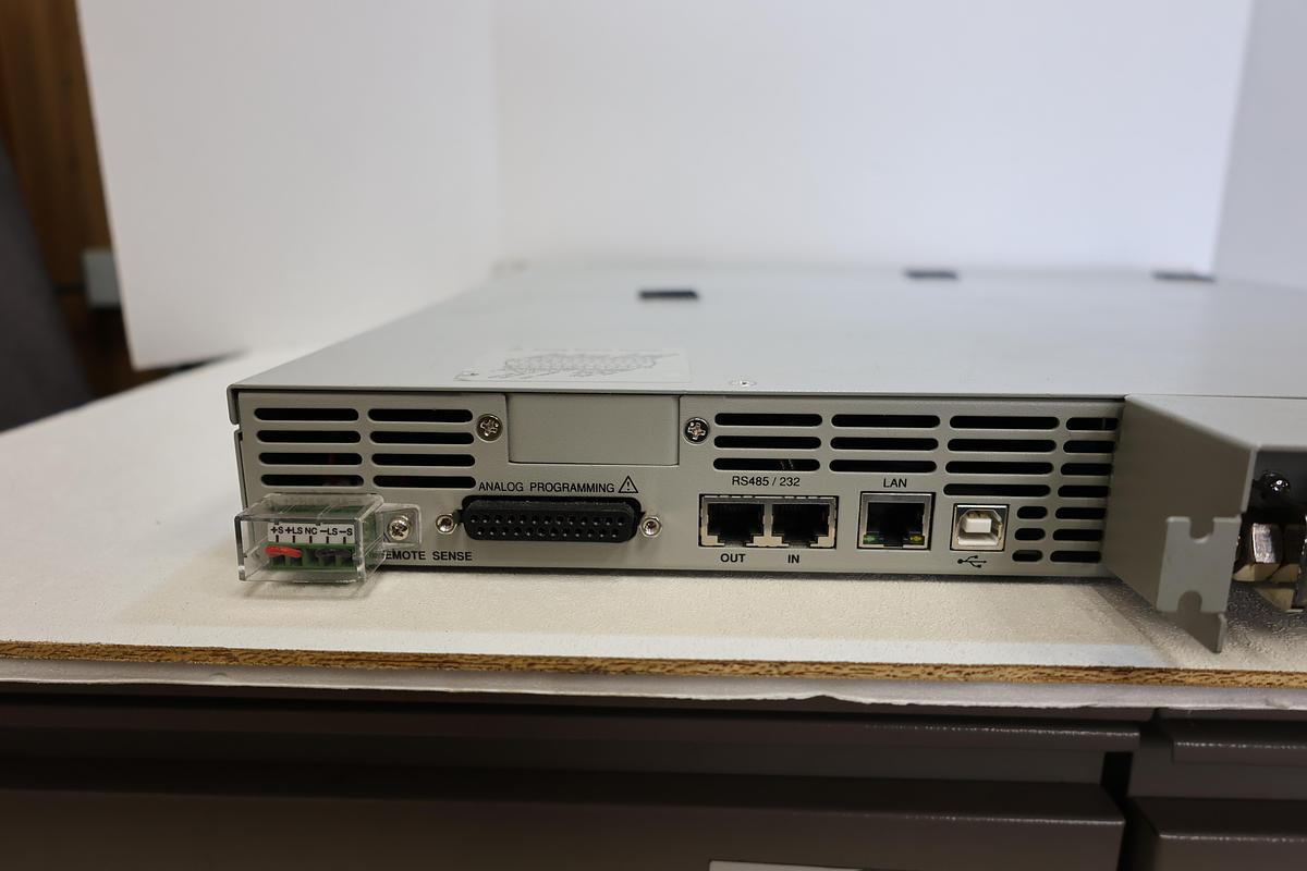 Used GW Instek PSU 60-25 Programmable DC Power Supply 0-60V 25A Rack Mount